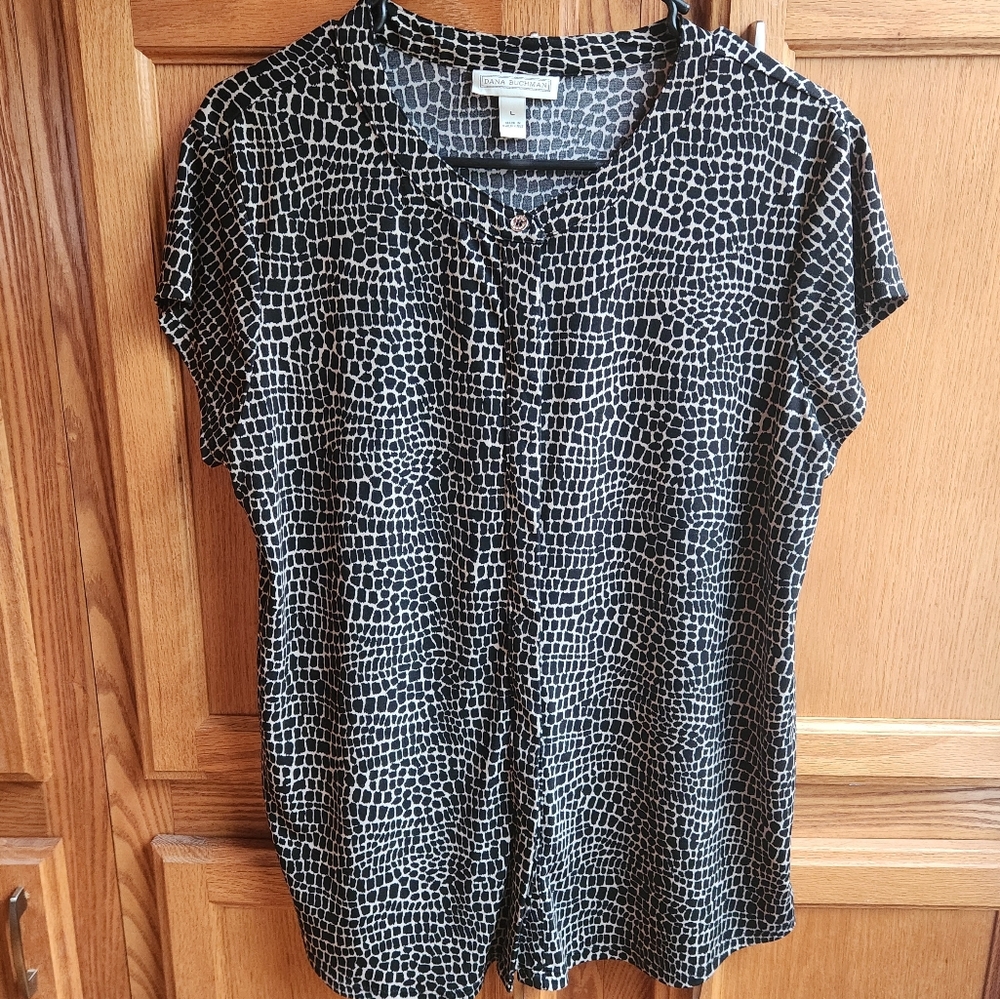 Dana Buchman Womens Blouse Size Large